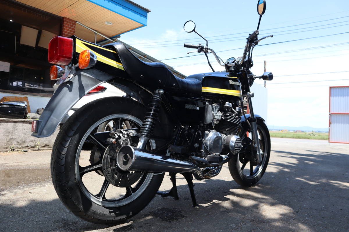 カワサキ KAWASAKI Z550FX(KZ550B-0040-) 実動車 【動画有】旧車絶版車