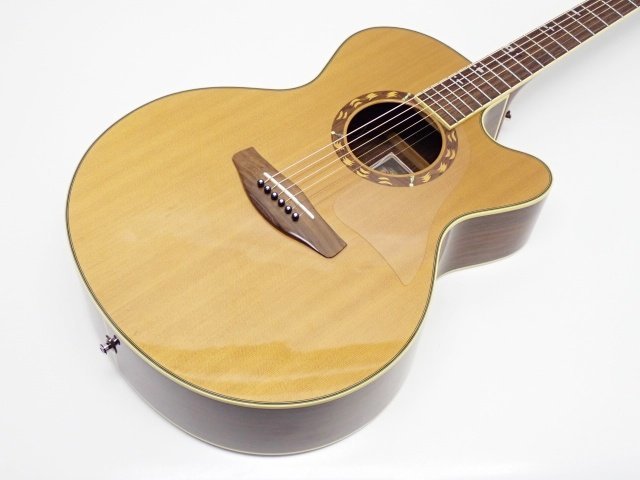 YAMAHA CPX15II COMPASS SERIES エレアコ アコースティックギター ハンドクラフト 純正ハードケース付 ヤマハ ♪ 6A6D2-1