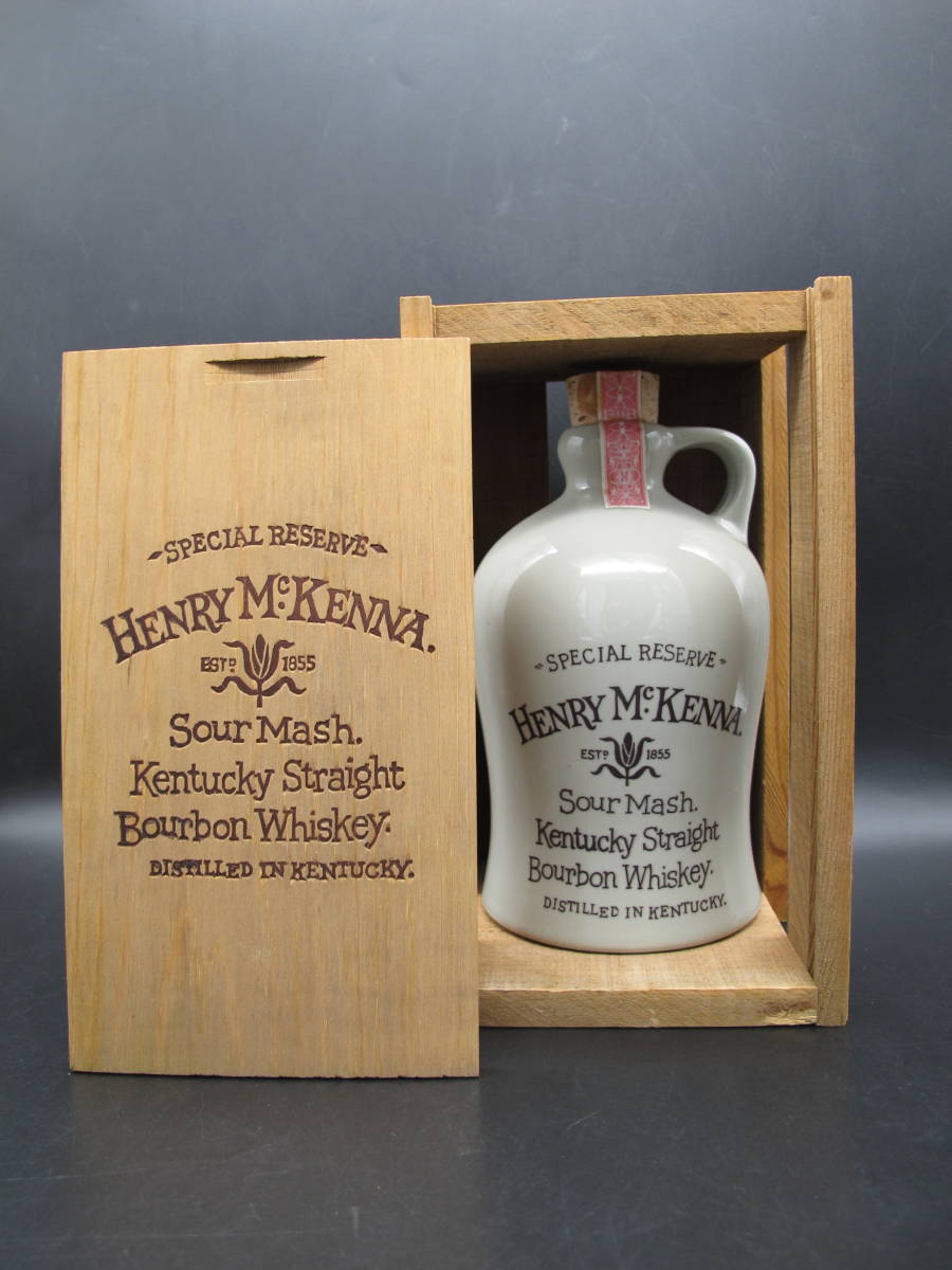 未開封 Henry McKenna 10年 シングルバレル 陶器 101プルーフ 未開封