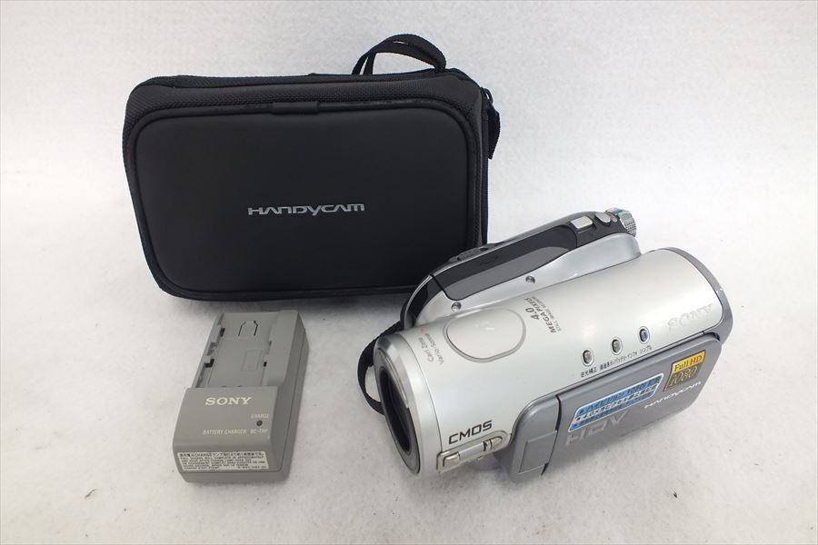 ◇ SONY ソニー HDR-HC3 ビデオカメラ ソフトケース付き 中古 現状品
