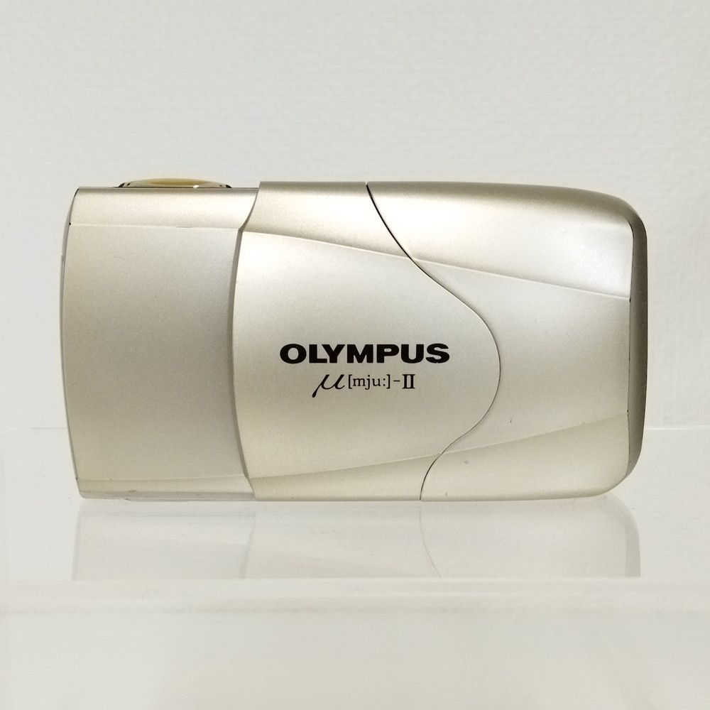 OLYMPUS μ-II 80VF ジャンク扱い 船橋05007SS] OLYMPUS μ-Ⅱ 80VF フィルムカメラ 0 VF μ-II ☆東京都台東