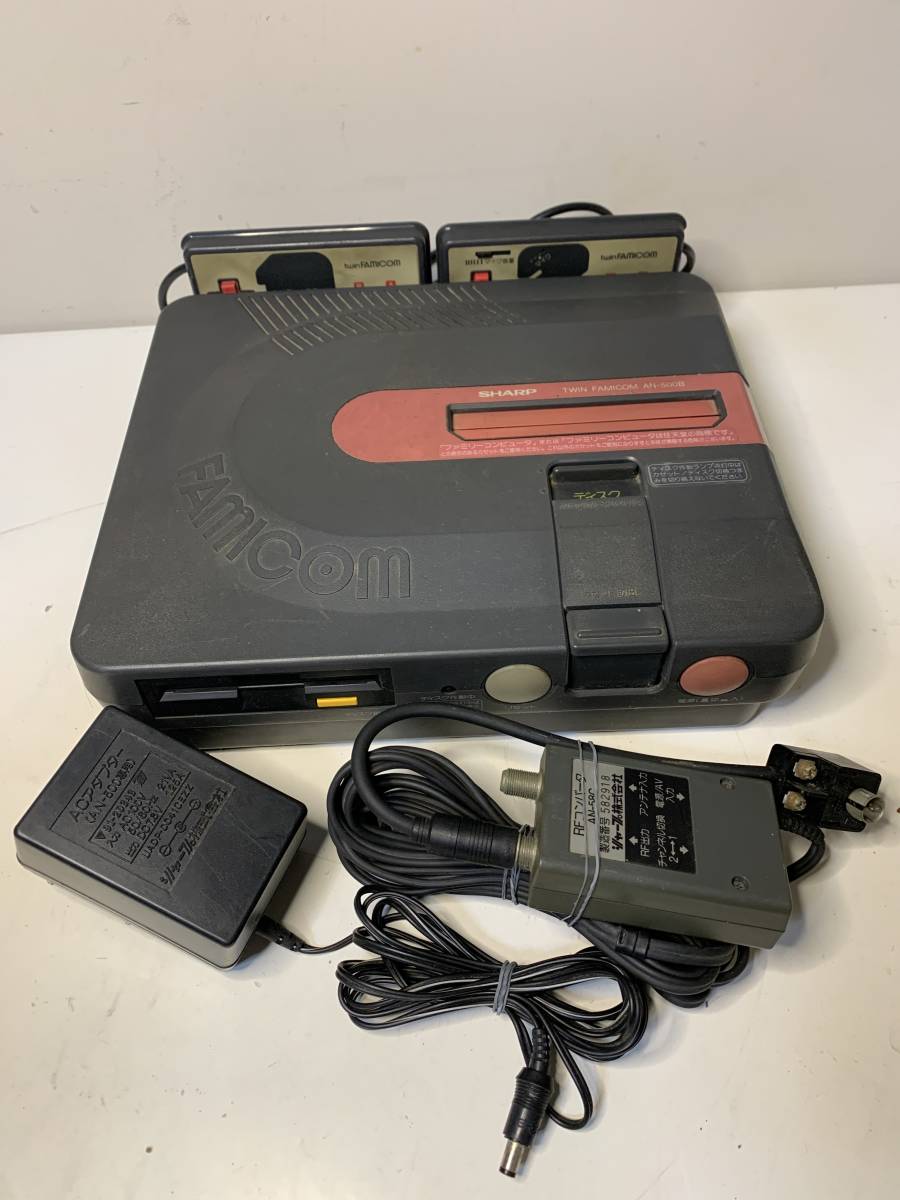 ★SHARP シャープ TWIN FAMICONツインファミコン AN-500B ジャンク
