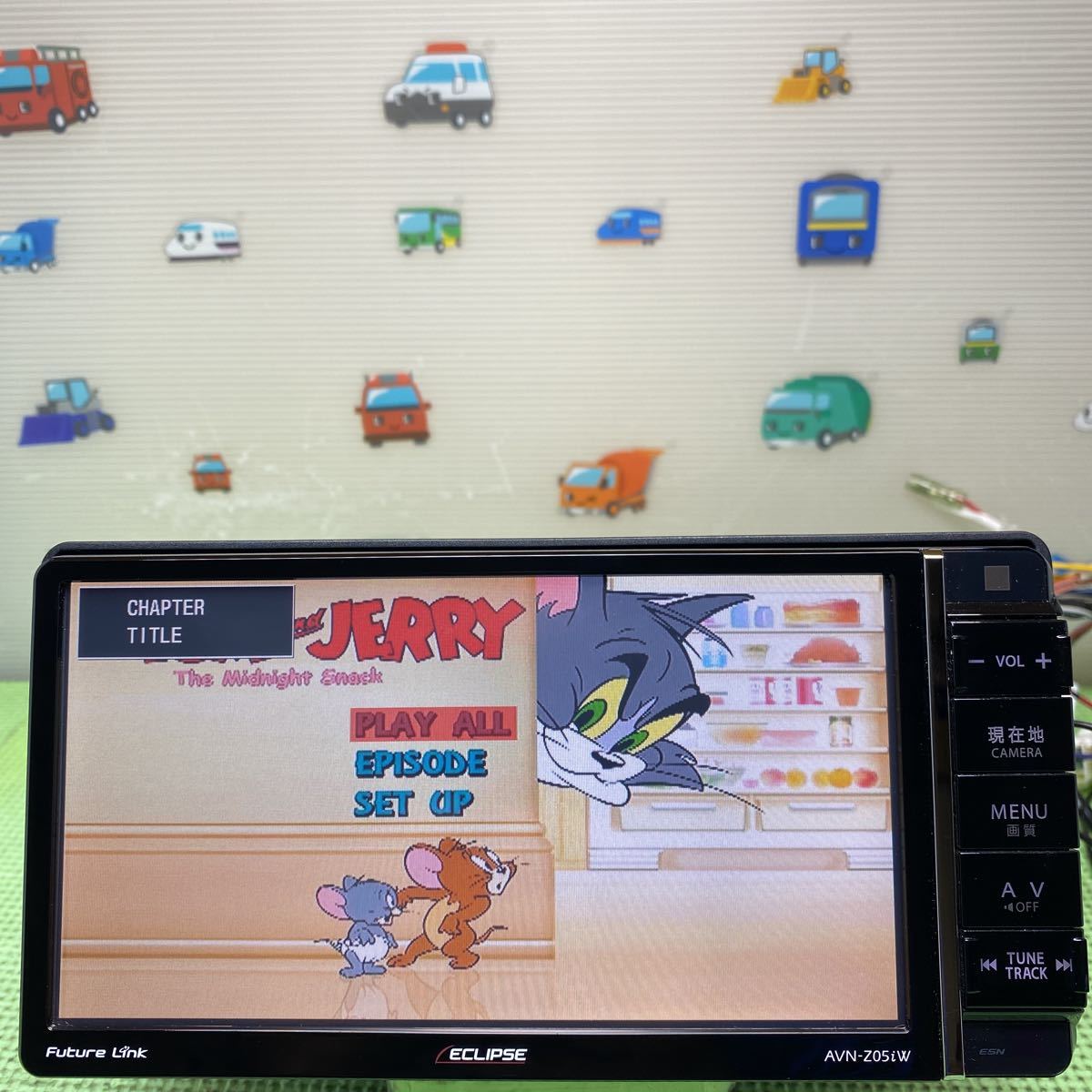 保証付動作 ECLIPSE イクリプス AVN-Z05iW フルセグ メモリーナビ 
