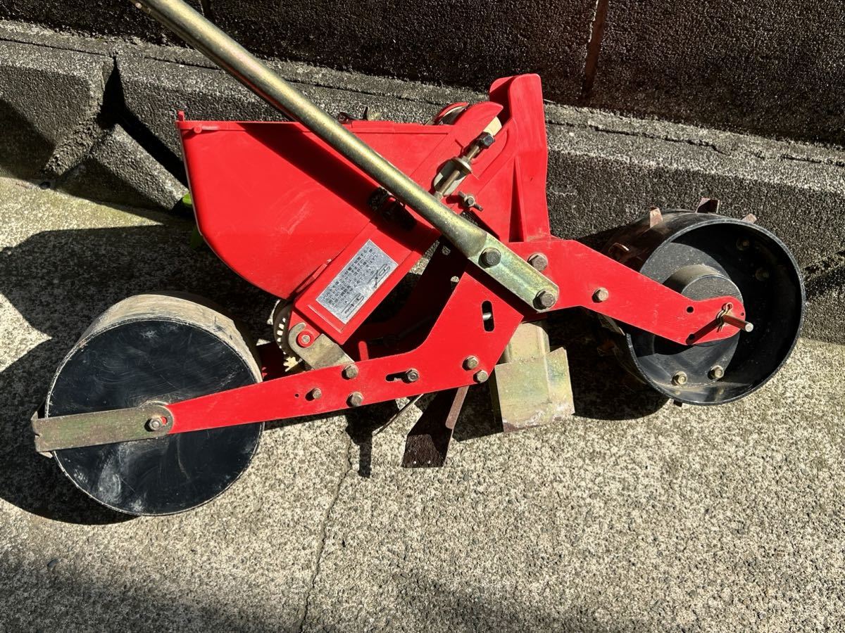 現物確認歓迎 ごんべい ベルト繰り上げ式種まき機 HS-300型 動作