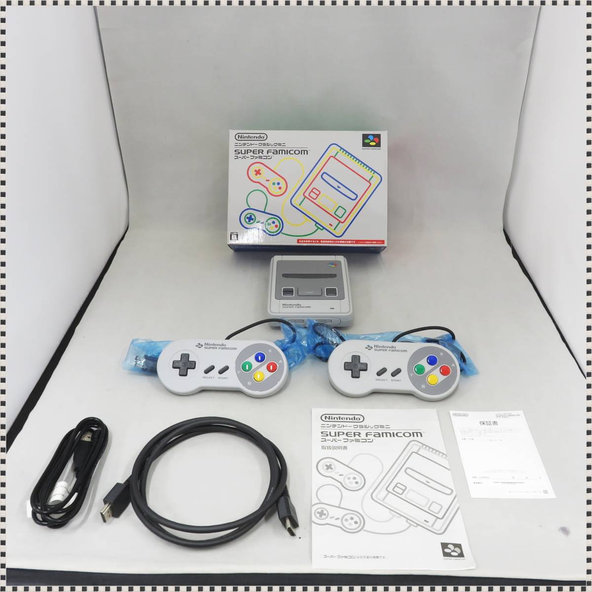 美品 】 ニンテンドークラシックミニ スーパーファミコン 動作確認済 