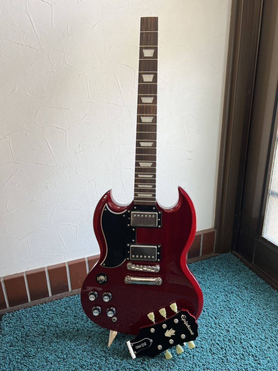 Epiphone エレキギター SG PRO ネック折れ ジャンク エレキギター