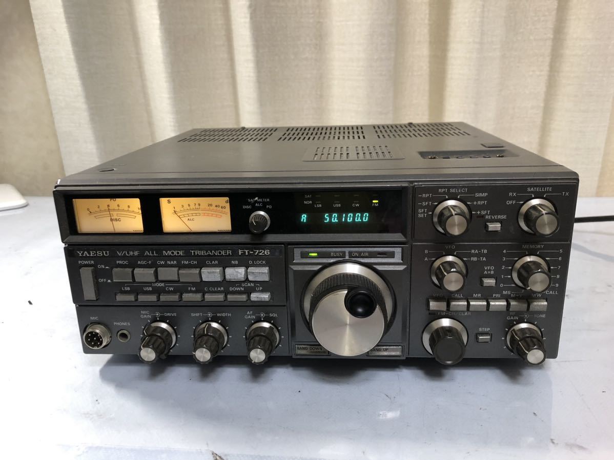 通電OK ☆ 動作未確認 YAESU FT-726 八重洲 ヤエス 無線機