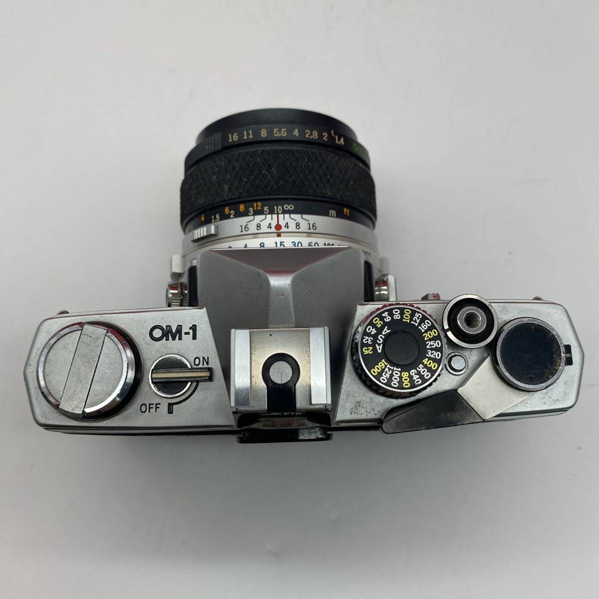 ◇A OLYMPUS OM-1 フィルムカメラ 一眼レフカメラ シルバー OM-SYSTEM