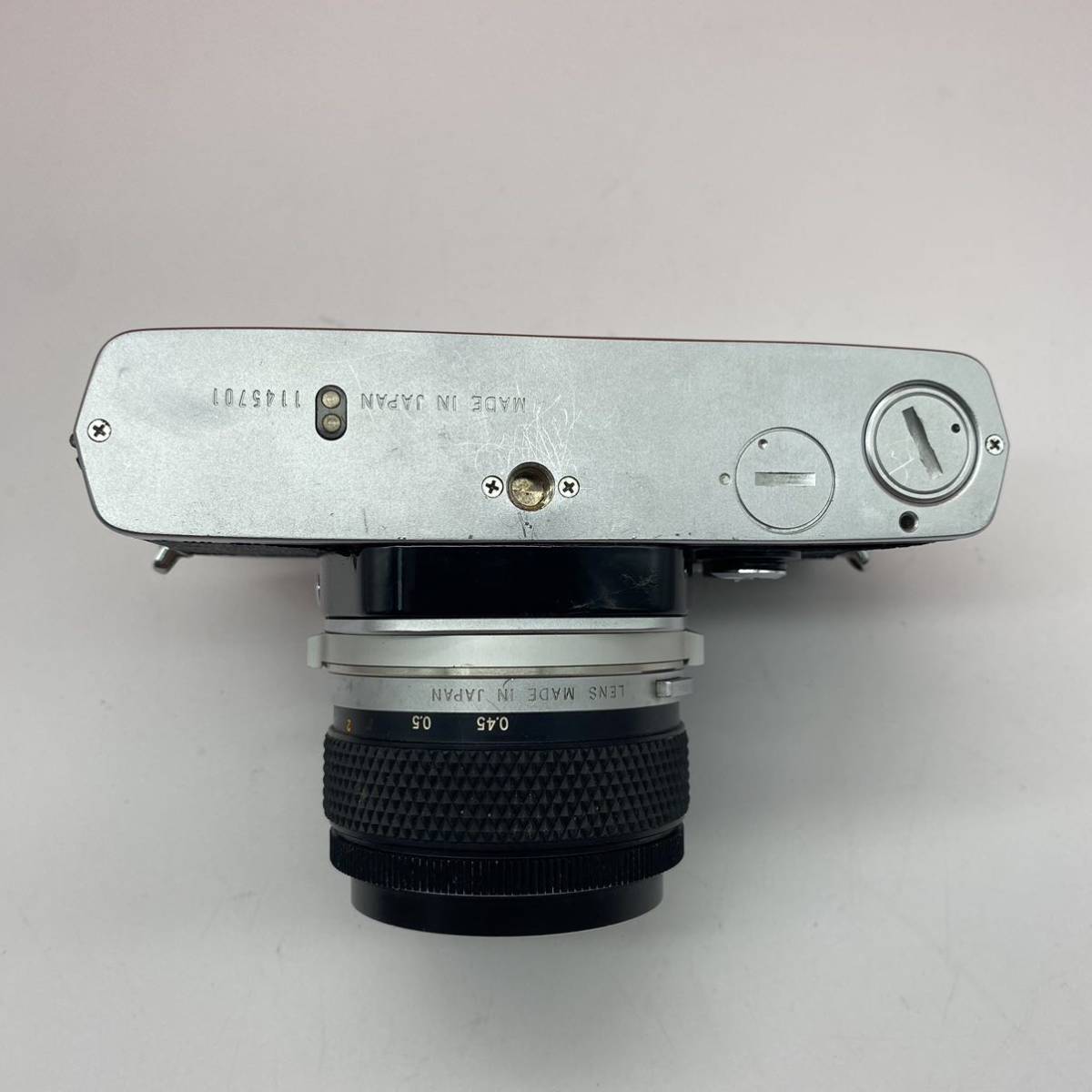 ◇A OLYMPUS OM-1 フィルムカメラ 一眼レフカメラ シルバー OM-SYSTEM