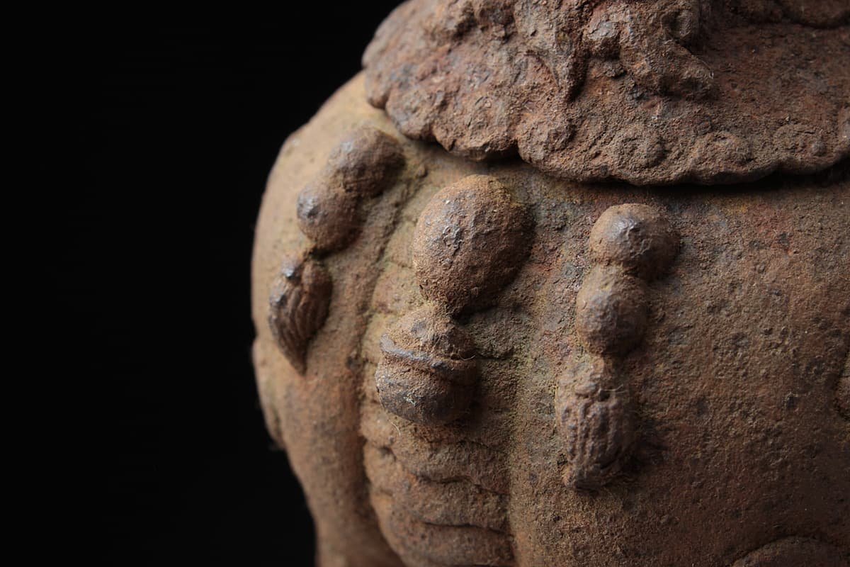 NM 中国 古銅 双獅子耳香炉 在銘 M R9067 NM 中国 古銅 双獅子耳香炉