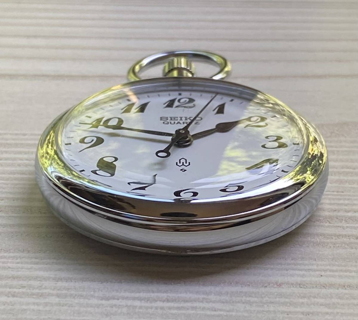 SEIKO 懐中時計 セイコー 鉄道時計 国鉄 JR 動輪マーク刻印あり・稼動 