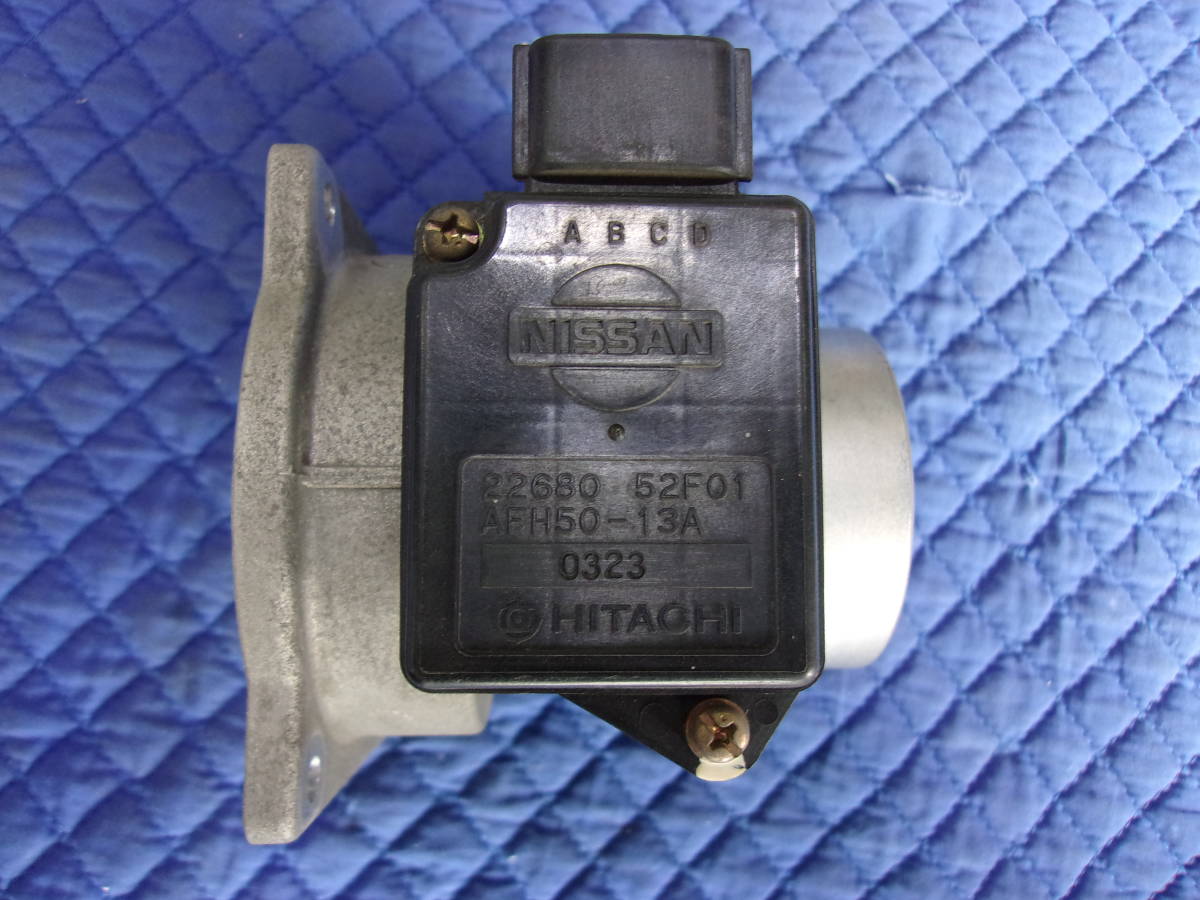 中古品】 日産 S15 シルビア 純正 エアフロセンサー 22680-52F01 ②