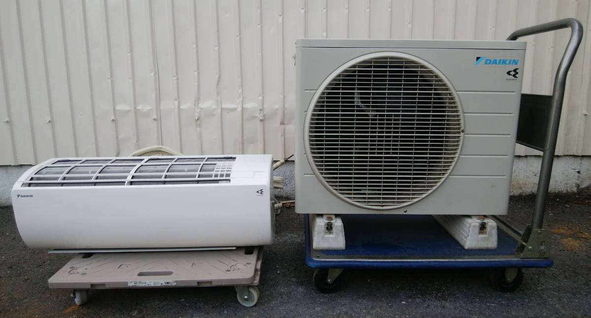 DAIKIN エアコン F36YTES-W 室内機8kg 室外機 R36YES 27kg 2021年製 