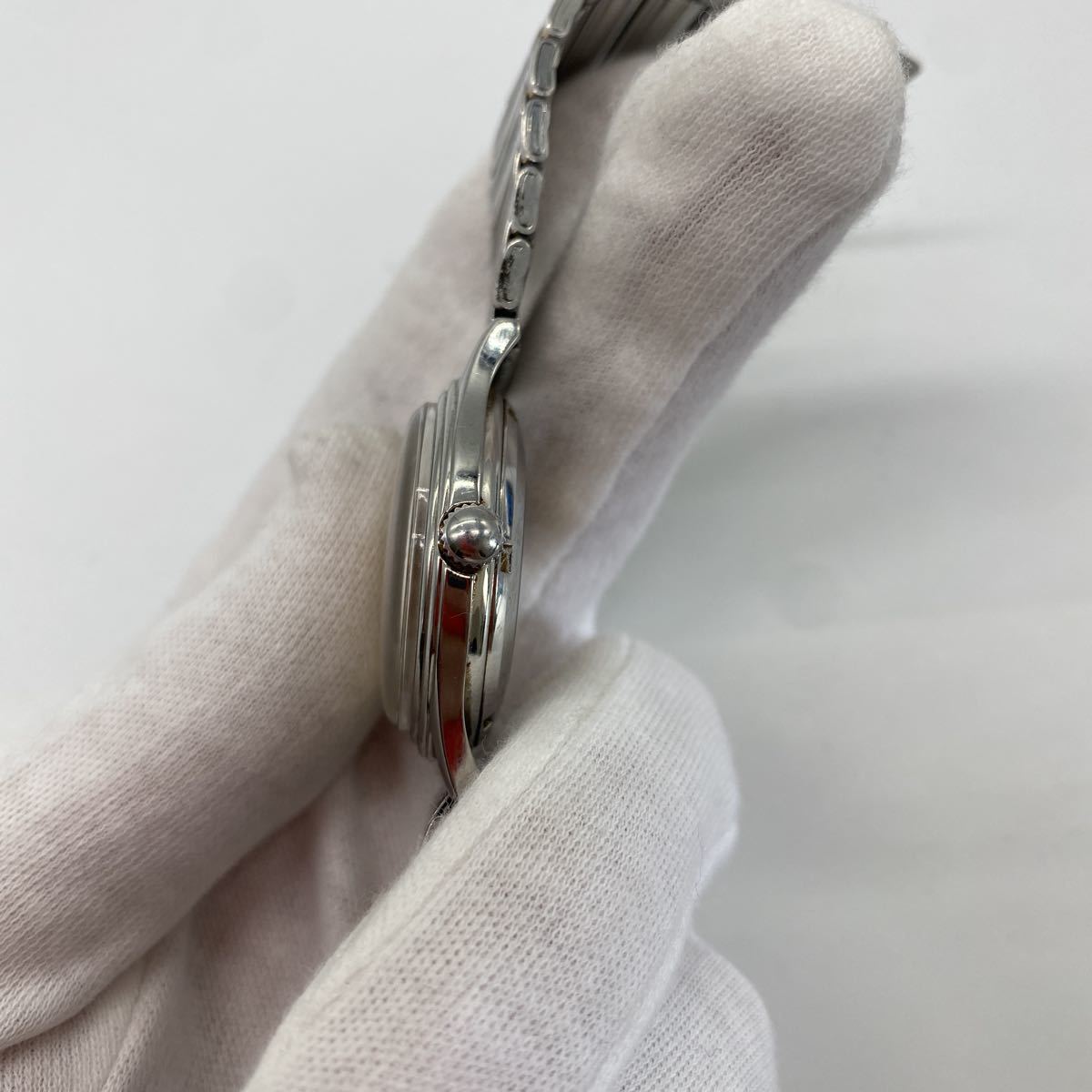 ORIS オリス自動巻きポインターデイト裏スケルトンスモセコ オリス 