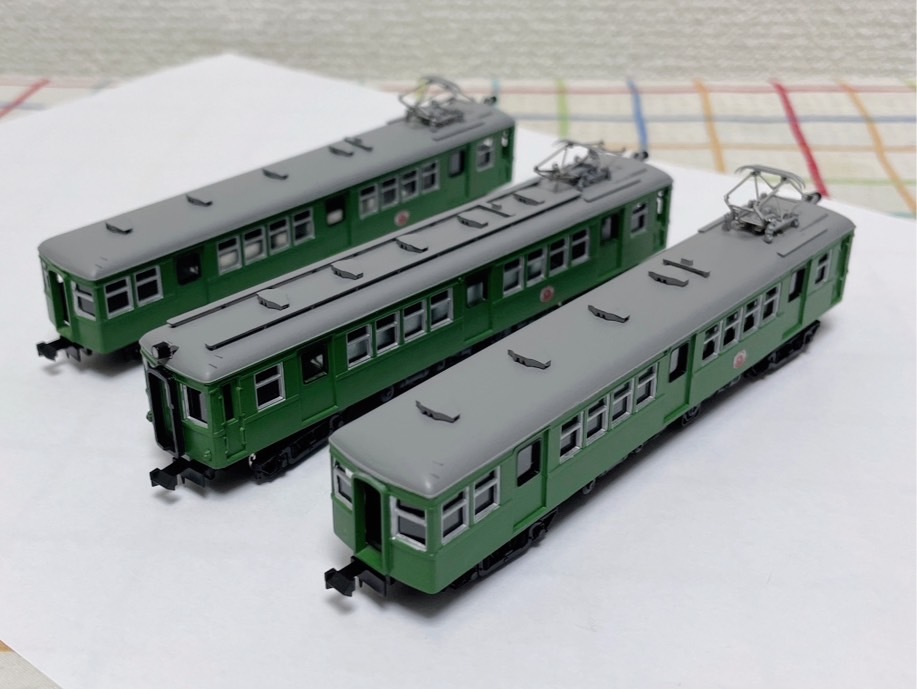 グリーンマックス キット組み立て品 3両 東急・旧3000系（デハ3450形