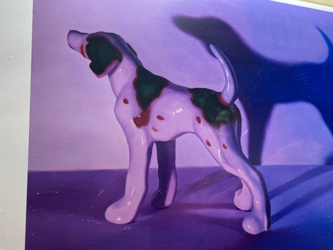 最落無 激希 抽選限定販売 島田萌 Moe Shimada Ceramic Dog V プリント 