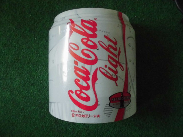 CocaCola コカ・コーラライト ビームライト缶・【自販機ダミー缶
