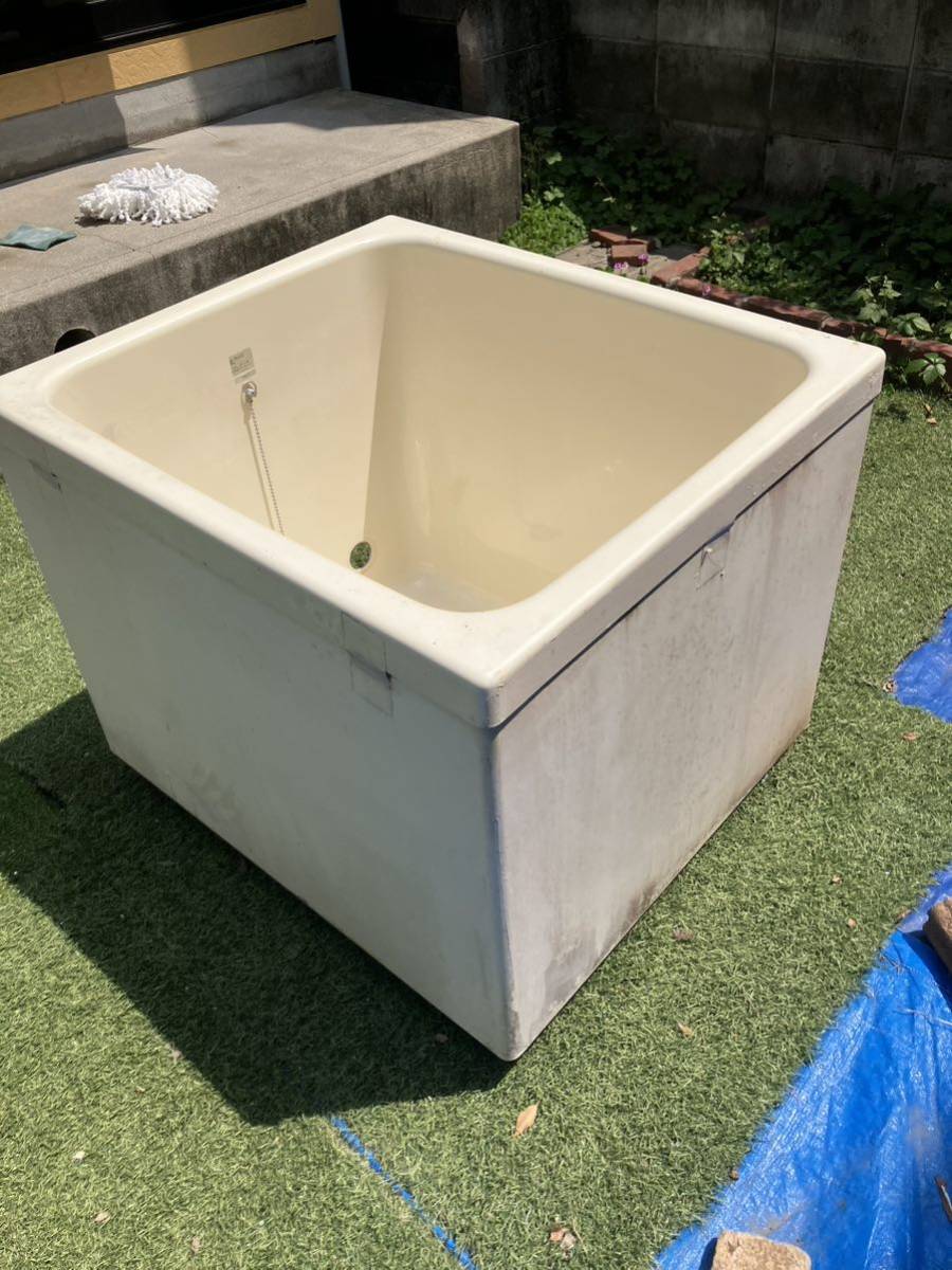 中古浴槽 バスタブ 風呂桶 農業用 雨水貯水 DIY 4455番 工具、DIY用品