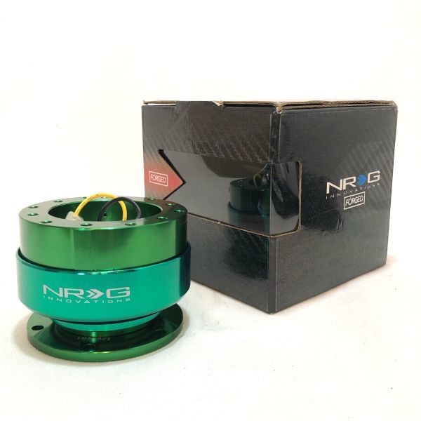NRG クイックリリース SRK-200GN グリーン 緑 新品 ステアリング