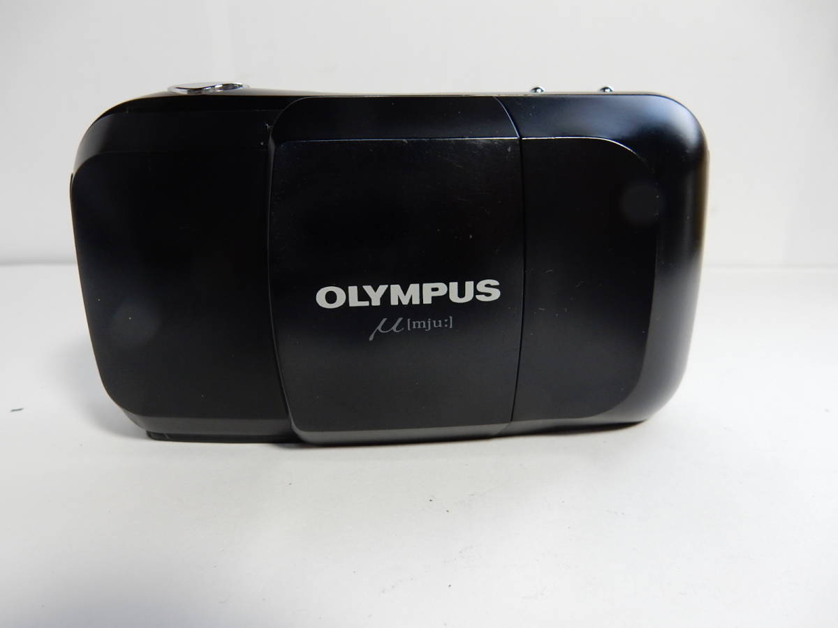 オリンパス OLYMPUS μ [mju:] ミュー ブラック コンパクトカメラ