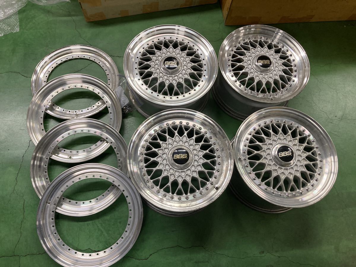 希少 レア 当時物 BBS RS 16 8.0 j 5 / 114.3 +45 RS225 リバレル
