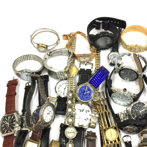 カルバンクライン 腕時計 K22411 黒文字盤 SV金具 クォーツ メンズ 他 フォリフォリ クラス14 等 大量 セット