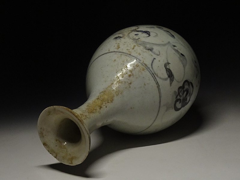 緑屋i□ 時代物 初期伊万里 染付 徳利 箱付 古伊万里 李朝