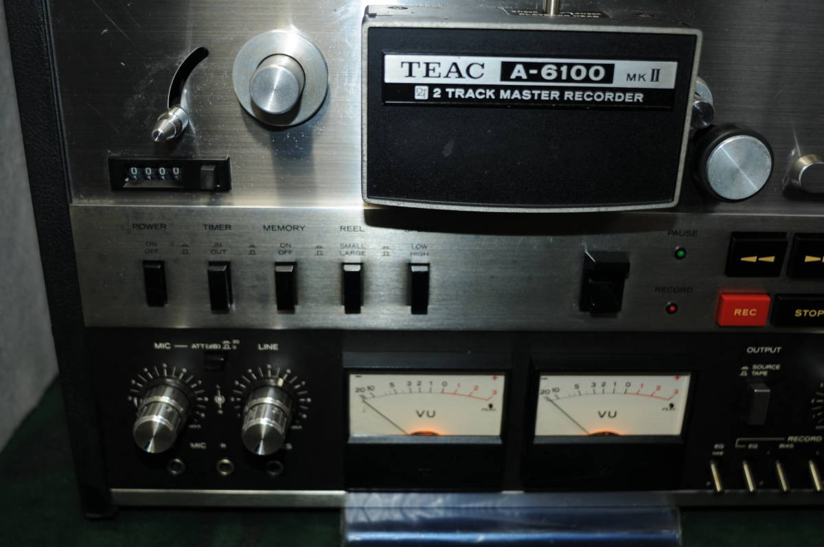 ティアック株式会社 ＴＥＡＣ社　A６１００MK‐Ⅱ　部品取りジャンク　コード類はサービス　 