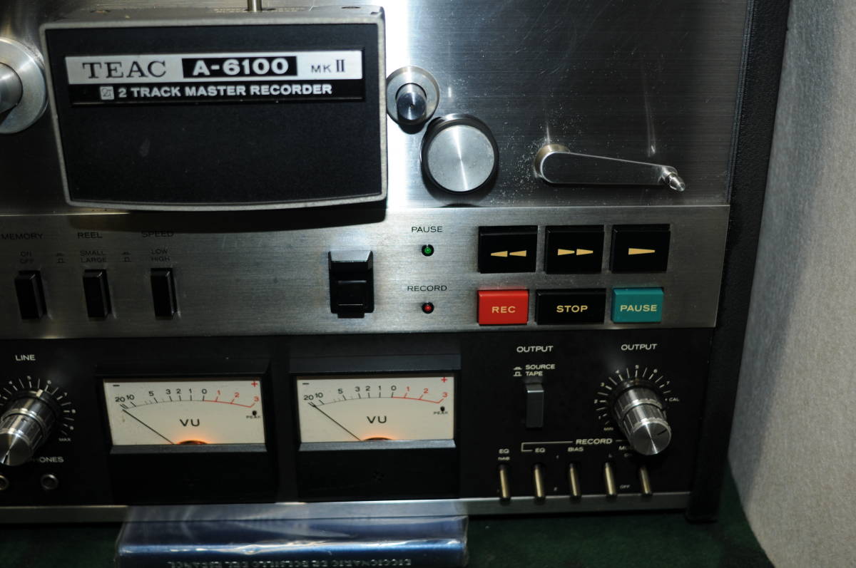 ティアック株式会社 ＴＥＡＣ社　A６１００MK‐Ⅱ　部品取りジャンク　コード類はサービス　 