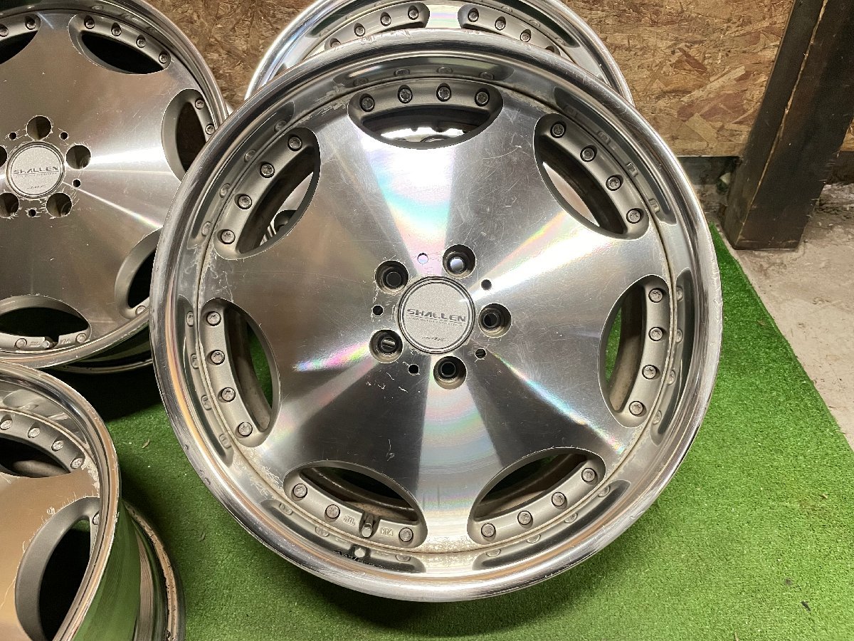 19インチ AMEシャレン ディッシュホイール タイヤセット PCD114.3 AME SHALLEN シャレン 19インチ 8J +30 / +40 PCD114.3 5H ディッシュ