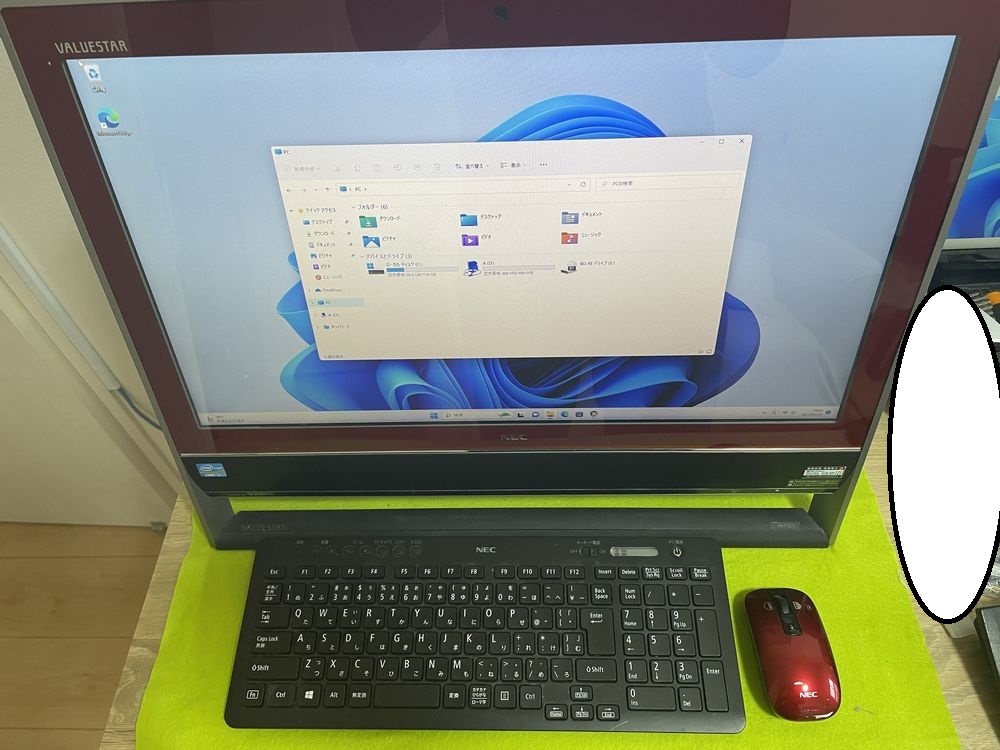 NEC VALUESTAR 地デジ Win11 一体型 デスクトップPC NEC VALUESTAR