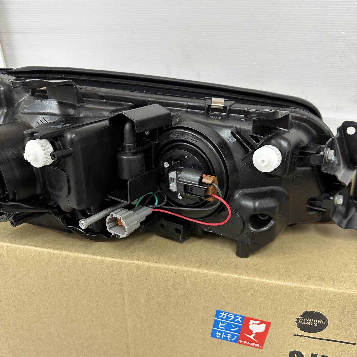 ☆新品 即納 日産 純正 スカイライン R34 GTS GTR ヘッドライト 前期 