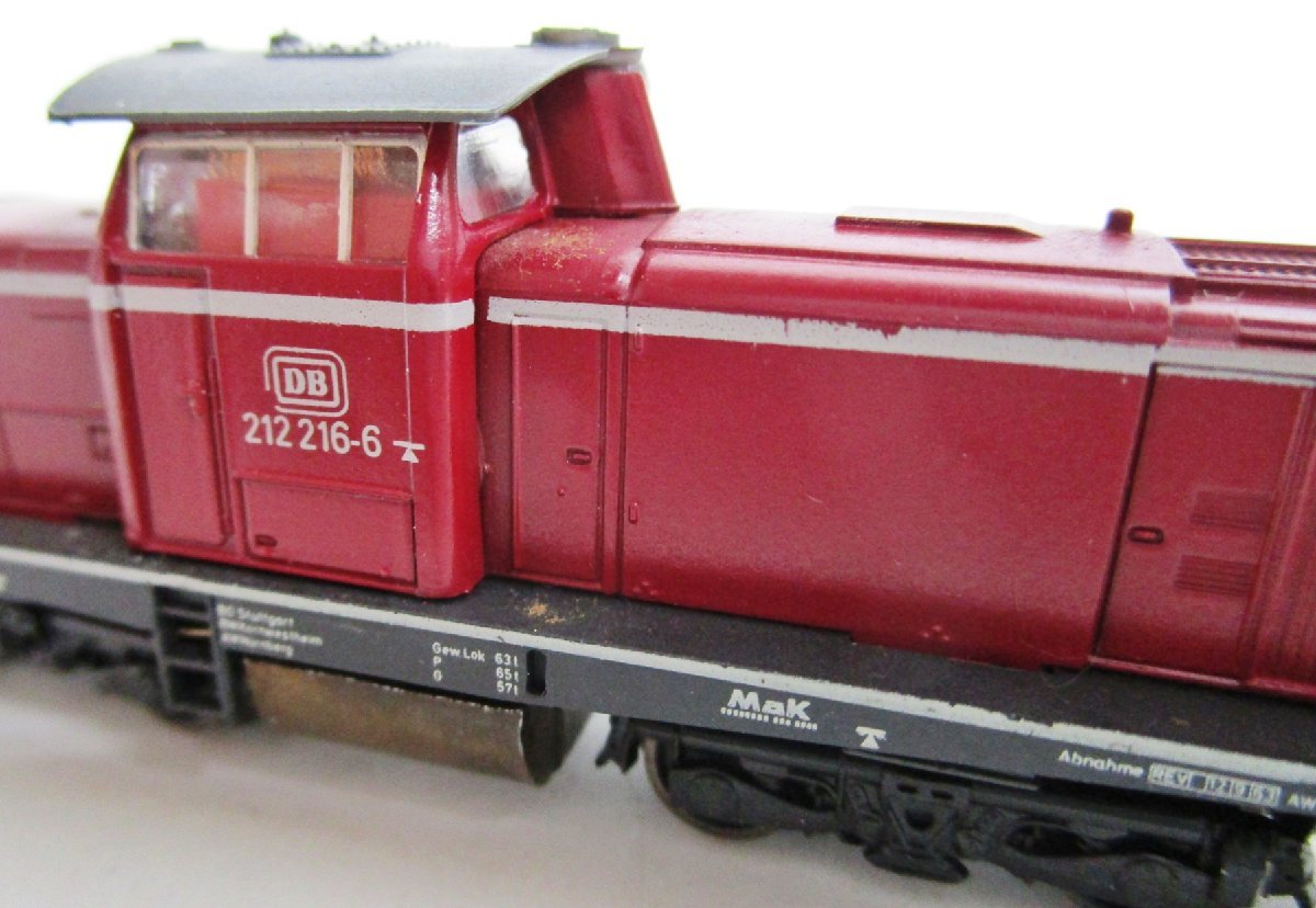 MINITRIX 2048 BR 212 216-6 DB ディーゼル機関車【D】mtn051312