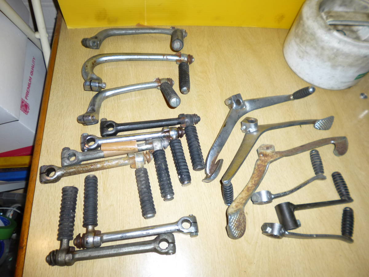 倉庫整理　格安　まとめて処分　ペダル類　６V　１２V　モンキー系　ダックス　シャリー　カブ　CD　Z50E　AB27E 武川　キタコ　