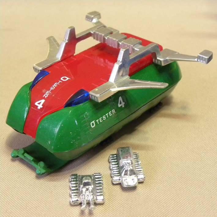 【難あり】1970年代 当時物 ポピー ポピニカ 0テスター 4号機 ( 昔の ビンテージ 昭和レトロ 超合金 ゼロテスター Vintage Popy Chogokin