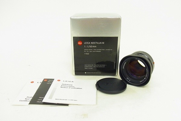 Leitz Noctilux 1:1/50 元箱 人気SALE，HOT LEICA ライカ NOCTILUX-M ノクチルックス 1:1/50 M