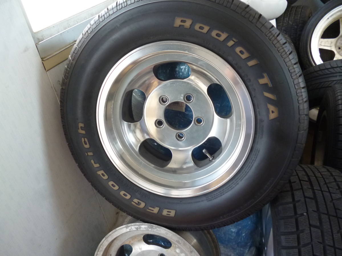 AHP エンケイ？ ディッシュホイール 二本 14インチ 7J 114.3 BF205 
