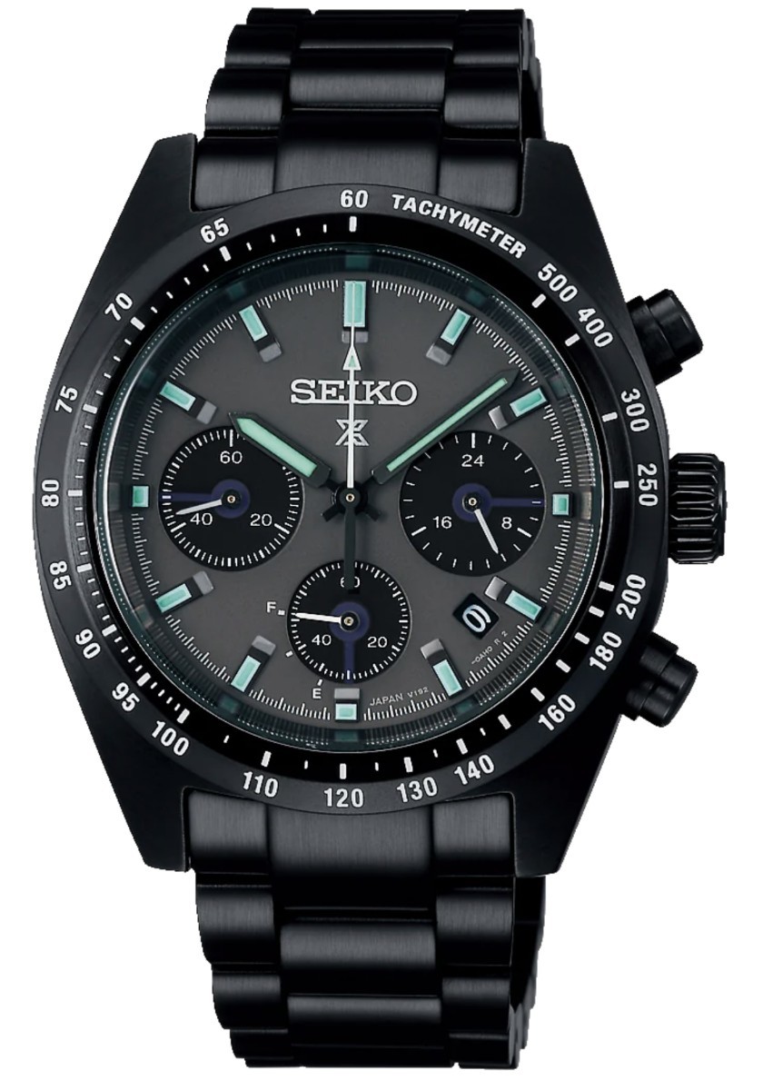 石井さんの時計SEIKO クロノグラフ ブラック