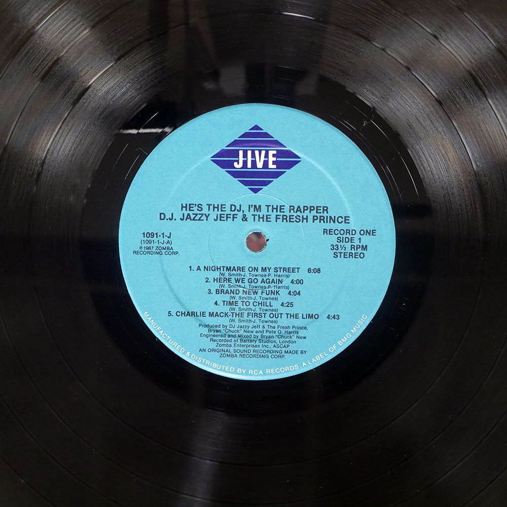 D.J. JAZZY JEFF & THE FRESH PRINCE/HE'S THE DJ I'M THE RAPPER/JIVE ...