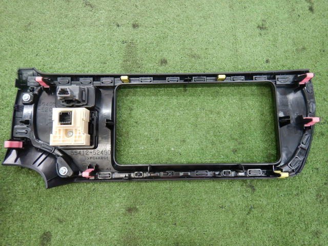 23052402】NHP10 アクア オーディオパネル 2DINワイド用 エアコン