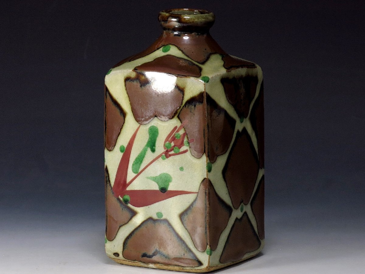 花瓶/骨董 益子焼 花瓶/花瓶/茶道具 花瓶/骨董 益子焼 花瓶/花瓶