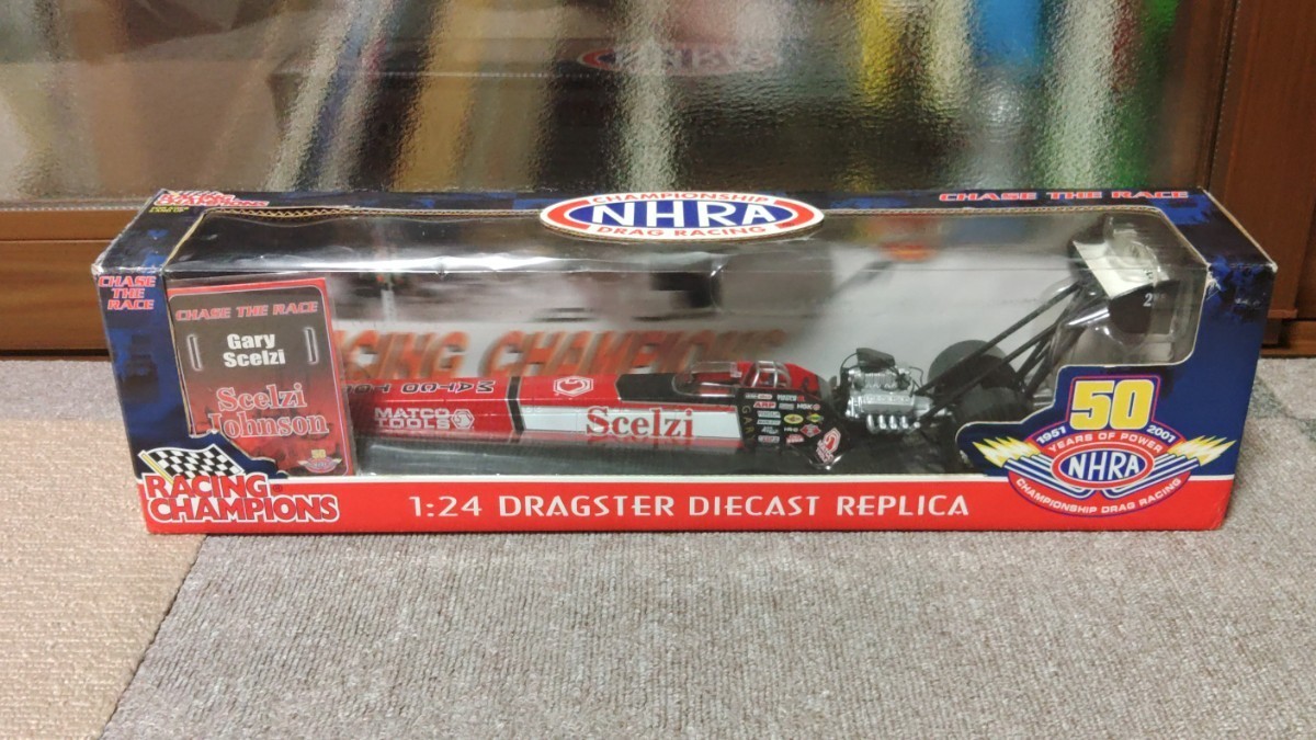 レーシングチャンピオン 1/24 ドラッグスター ダイキャストレプリカ