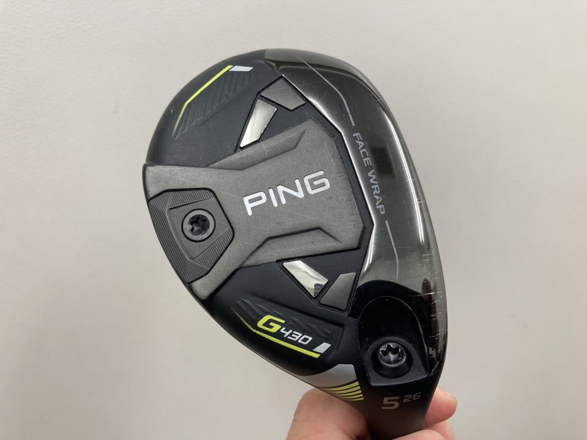 PING G430 ハイブリッド #5 26° ヘッドのみ！ G430 PING ハイブリッド