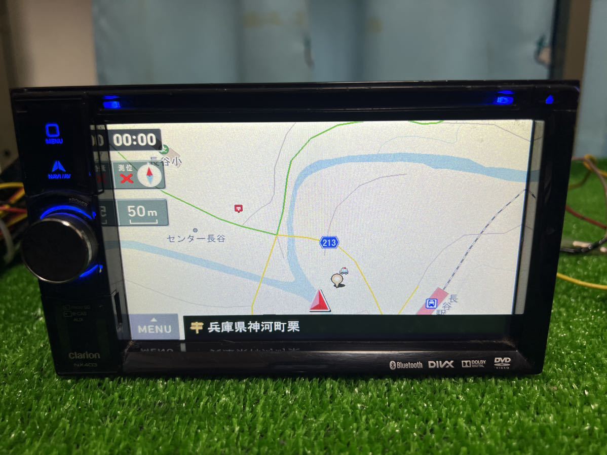 クラリオン メモリーナビゲーション NX403 地図データ2013年 地デジ/DVD/Bt 