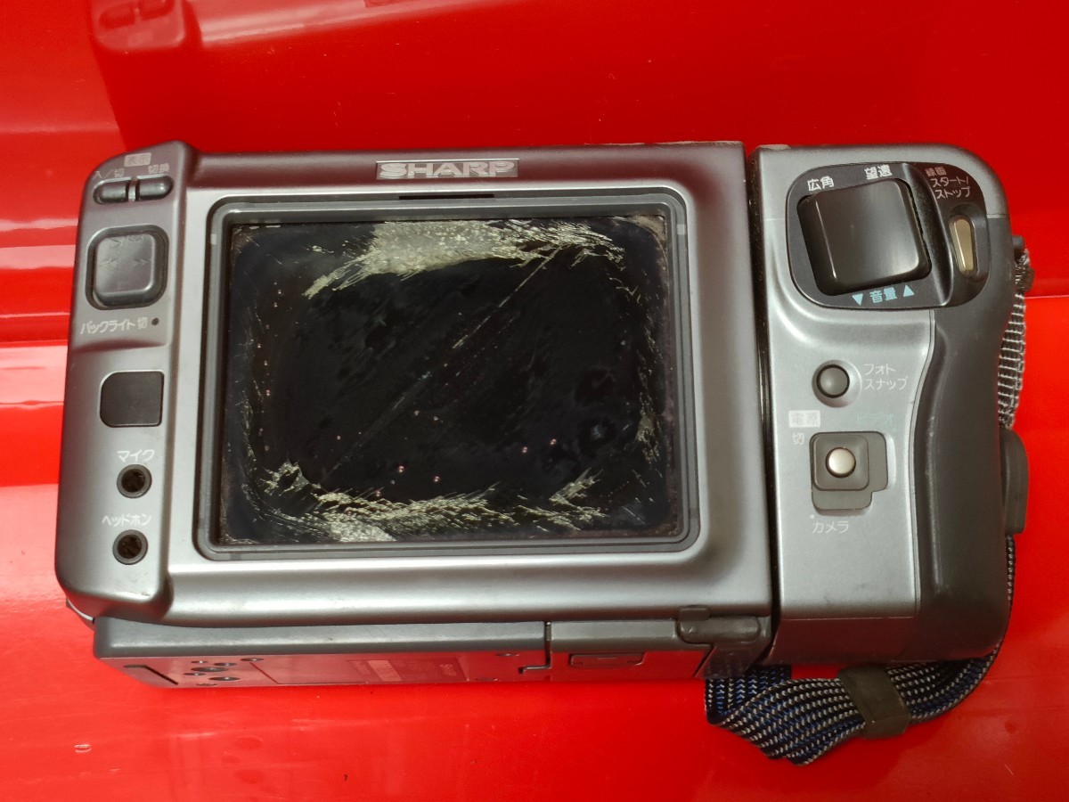 カメラ SHARP 液晶ビューカム VL-DC1 伝説のデジタルビデオカメラ