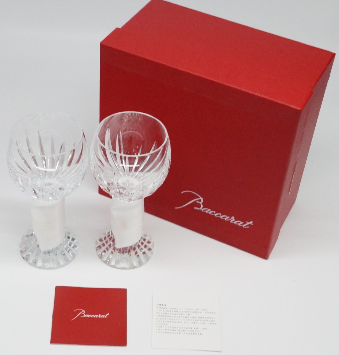 【お買い得，本物保証】 １スタ 品 Baccarat バカラ ワイングラス ペア マッセナ ガラス製品 ガラス食器 生活雑貨 m5-28768 m_b(バカラ)｜売買されたオークション情報、yahooの商品情報をアーカイブ公開 - オークファン バカラ
