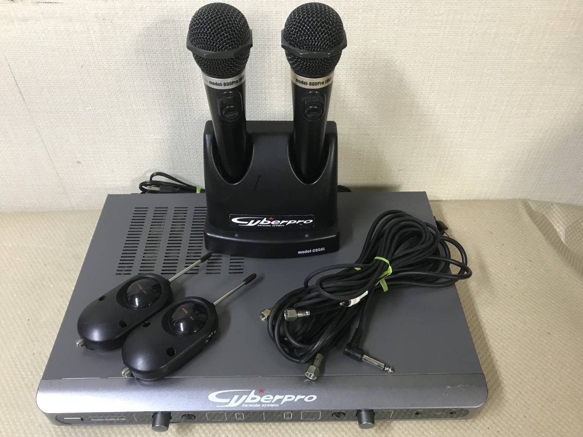 第一興商 DAM 電波式ワイヤレスマイクセット ワイヤレスマイク 動作品