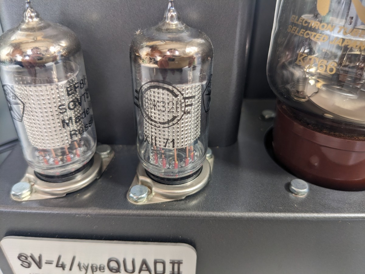 Sun Valley SV-4 type QUADⅡ 真空管モノラルパワーアンプ ペア 中古 サンバレー サンバレイ 通電確認済み_10