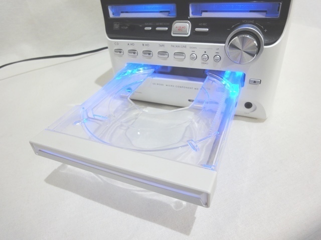 希少稼働品Victor UX-W500 CD-MD5倍速録音可 リモコン付き 希少稼働