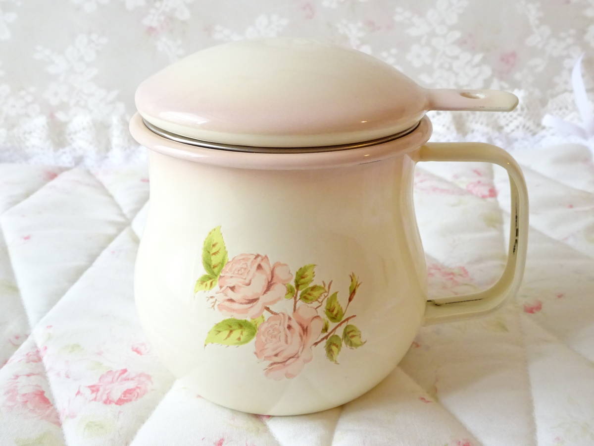 イマン ダイアナローズ 味噌ポット ホーロー イマン ダイナローズ